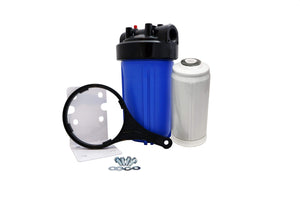 Whole Of House 10" Water Filter System with Granulated Activated Charcoal Cartridge