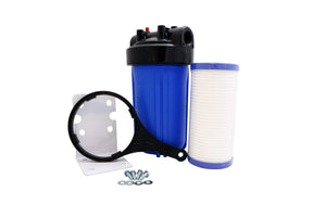 Whole Of House 10" Water Filter System with Washable Resin Cartridge